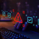 Tech Talks: How a Managed XDR Partner Strengthens 24×7 Cybersecurity for Resource-Strapped IT Teams warning alert of error or security breach, something is wrong, compliance problem detected