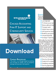 Chicago Accounting Firm IT Support and Cybersecurity Services