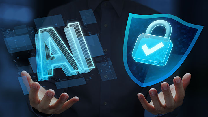 IT professional evaluating enterprise AI security risks
