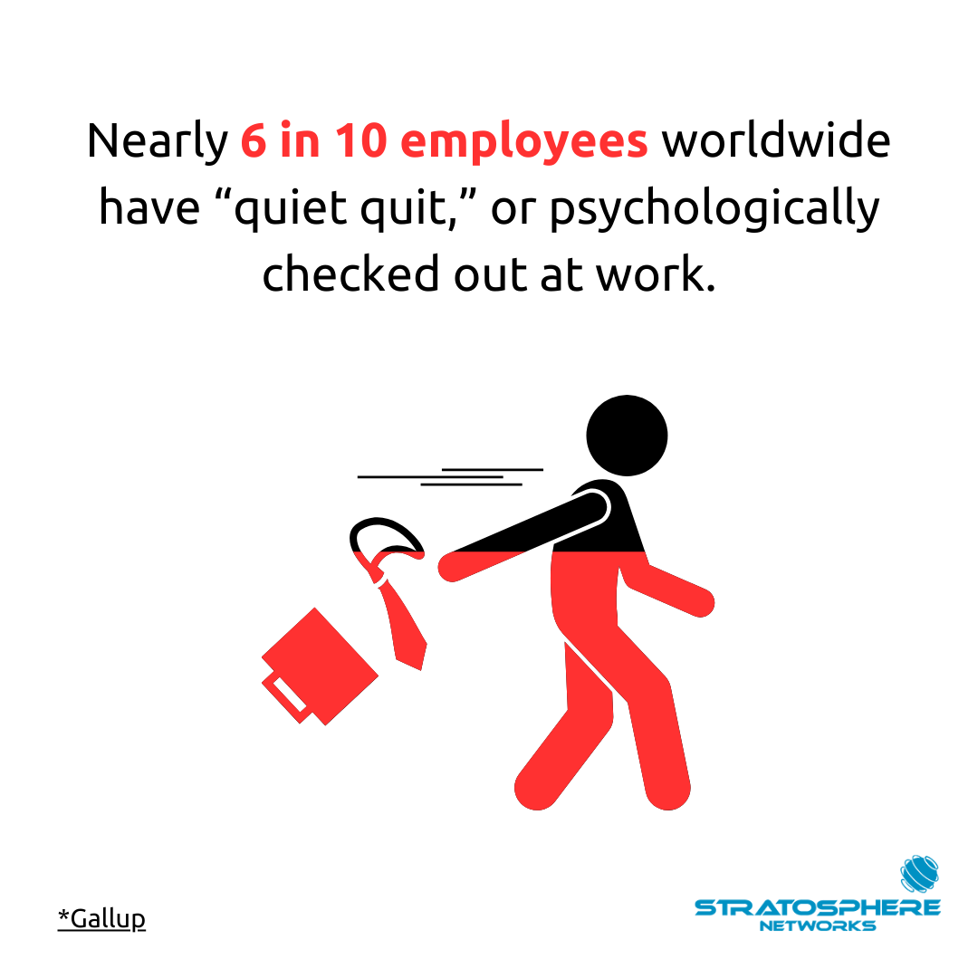 6 in 10 employees quiet quit